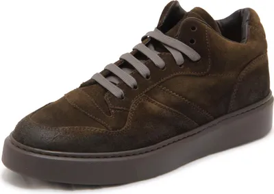 Produktbild von N3549 Sneaker Uomo Doucal's Man Vintage Effect Shoes Green