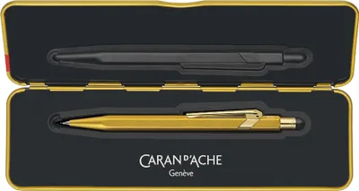 Zdjęcie produktu dla Ołówek mechaniczny CARAN D'ACHE 844 Goldbar 0,7 mm złoty