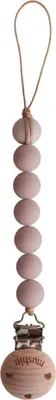 Produktbild von Mushie Halo Schnullerkette Blush