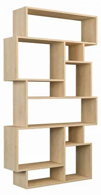 Image de CALICOSY - Etagère bibliothèque avec niches H168,5 cm - KARMATO