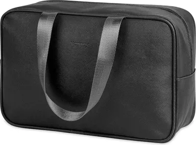 Image de Narwey Grande trousse de toilette Noir Femme Organiseur de maquillage