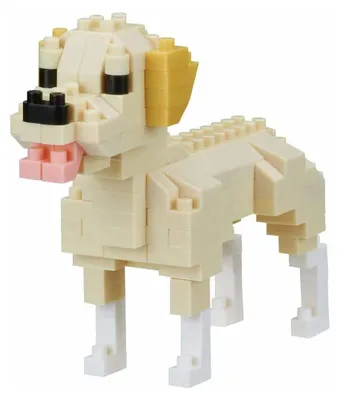 Image de Jeu de construction Nano Block Labrador Retriever - 140pcs.