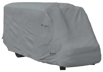 Imagen del producto de Fundas para autocaravanas tela no tejida gris 570x235x275 cm