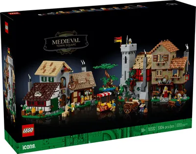 Immagine prodotto di Lego 10332 - Icone Piazza della città medievale