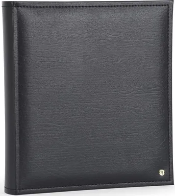 Image de Henzo Album photo LONZO noir 28x30,5 cm 70 pages blanches pergamine