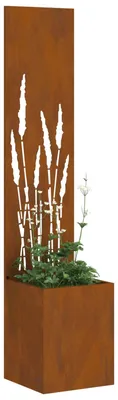Produktbild von vidaXL Garten Sichtschutz-Leinwand Rostig 32 x 150 cm Wetterfeststahl