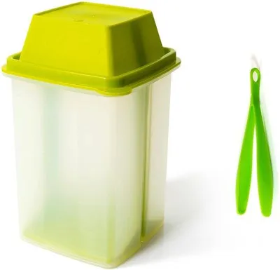 Image de Récipient en plastique avec passoire pour les fruits frais ou les conserves