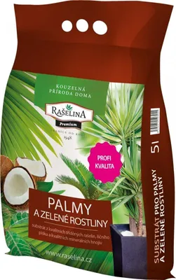 Zdjęcie produktu dla Podłoże dla palm i roślin zielonych Torf Sobeslav 5 l