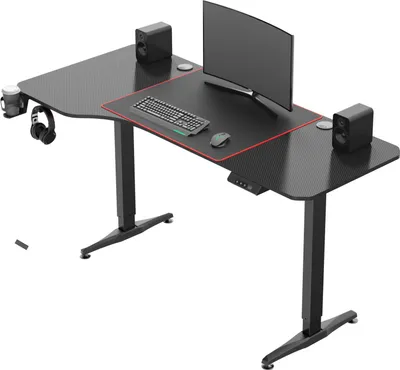 Produktbild von Schreibtisch-Sitzständer elektrisch höhenverstellbar - Spieltisch - 160 x 75 cm
