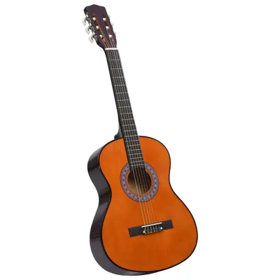 Produktbild von vidaXL Klassikgitarre für Anfänger mit Tasche 3/4 36"