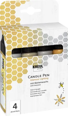 Zdjęcie produktu dla KREUL 49756 Świeczka KREUL "Glamour Lighting", zestaw 4 sztuk