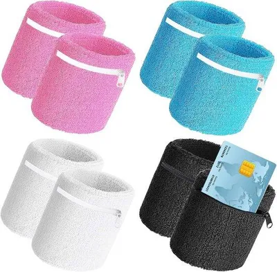 Produktbild von Famanu Sportarmbänder 12 Stück - Absorbierende Schweißbänder für Herren und Damen