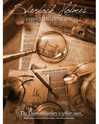 Obrázok produktu pre Asmodee Sherlock Holmes: Consulting Detective - The Thames Murders & Other Cases, Stolová hra, 14 rok / roky, 90 min