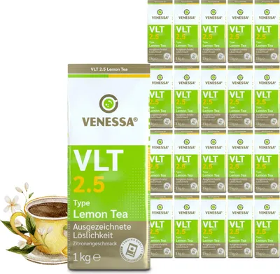 Produktbild von VENESSA VLT 2.5 Teegetränk Zitronentee für Vending -  20 x 1kg - Vorteilspack