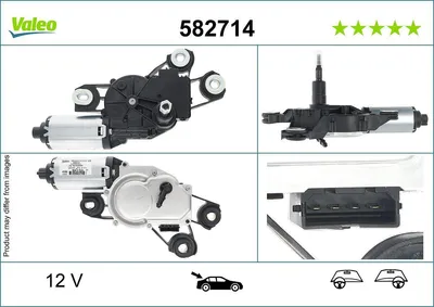 Produktbild von VALEO 582714 Wischermotor Hinten für VW Golf IV Schrägheck (1J1) Golf IV Variant (1J5) Bora Variant (1J6) für SKODA Fabia I Combi (6Y5) FABIA (6Y2)