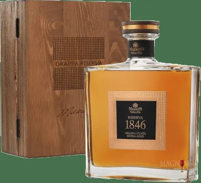 Produktbild von Mazzetti Grappa Riserva 1846 | Holzkiste
