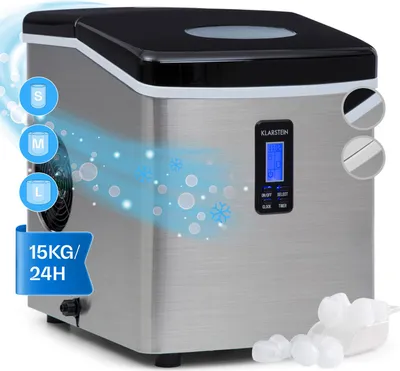Zdjęcie produktu dla Kostkarka do lodu Mr. Black-Frost 150W stal szlach