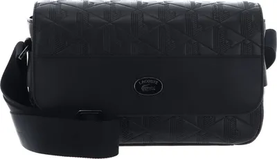 Immagine prodotto di LACOSTE borsa a tracolla Nomogramme Flap Crossover Bag Noir nero