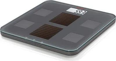 Immagine prodotto di SOEHNLE 63342 SOEHNLE Personenwaage Solar Fit schwarz 150,0 kg