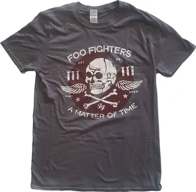 Produktbild von Foo Fighters Matter of Time Charcoal Grey XL T-Shirt