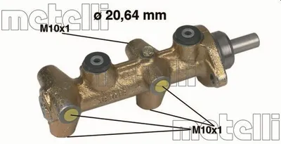 Produktbild von METELLI 05-0040 Bremszylinder Hauptbremszylinder für VW GOLF I Cabriolet (155) Polo Coupe (86C, 80) GOLF I (17) Polo Schrägheck (86C, 80) SCIROCCO