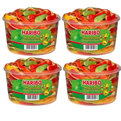 Produktbild von Anaconda Fruchtgummis 1,2 kg – Haribo – 4x