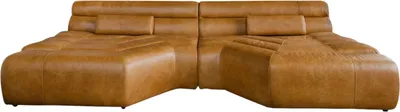 Produktbild von KAWOLA Big Sofa TARA Wohnlandschaft Leder cognac 286x75x148cm (B/H/T)