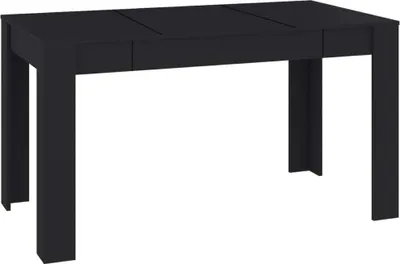 Obrázek produktu pro Jídelní stůl černý 140 x 74,5 x 76 cm kompozitní dřevo