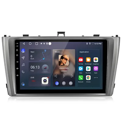 Image de Autoradio Carplay Android 9 pouces pour Toyota Avensis T27 2008-2015 GPS Navi WIFI BT DAB+ SWC USB DSP 2 Go + 64 Go