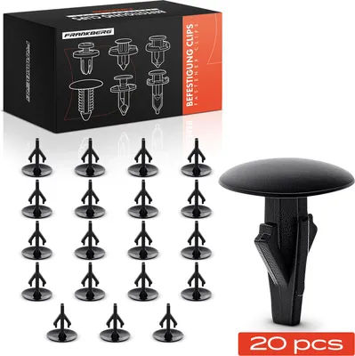 Produktbild von Frankberg 20x Befestigungsclips Windabweiser für Honda Accord IV V CB CC Prelude 2 3