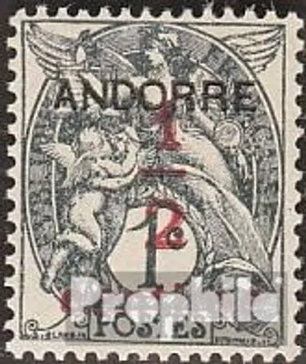 Produktbild von Briefmarken Andorra - Französische Post 1931 Mi 1 postfrisch Aufdruckausgabe