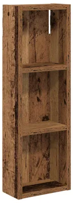 Produktbild von Eleganten-Stil Badezimmer-Wandschrank 1 PC,Modernes Design,Badmöbel,Badezimmer,Altholz 20x10x60,5 cm Holzwerkstoff - Spiegelschränke - Möbel26