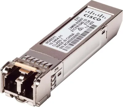Obrázok produktu pre CISCO Cisco MGBSX1 SFP Transceiver | Gigabit Ethernet (GbE) 1000BASE-SX Mini-GBIC (MGBSX1)