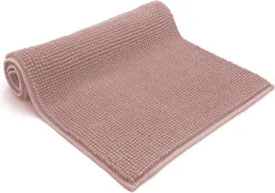 Produktbild von heimtexland ® Badvorleger Chenille Super Flauschig Saugstark Badteppich Badematte  Typ771 Altrosa 45 x 50 cm