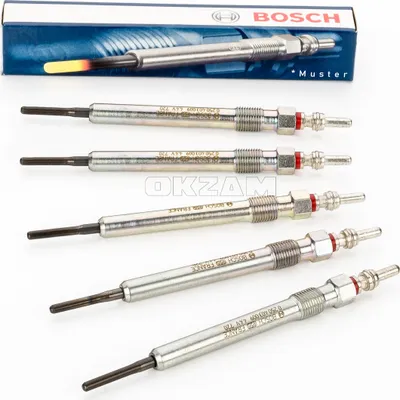 Produktbild von 5x Glühkerze Original Bosch Duraterm 0250201035 für MERCEDES C- E-Klasse W124