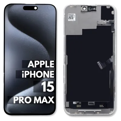 Produktbild von Echtes Display für Apple iPhone 15 Pro 120Hz Max Ersetztes Glas mit Diagnostikband