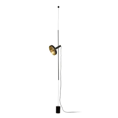 Produktbild von WHIZZ Hängelampe/Stehlampe schwarz/gold 20166-95