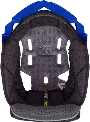 Zdjęcie produktu dla Szaro-niebieska wyściółka do kasku Airoh Aviator 3 w rozmiarze S