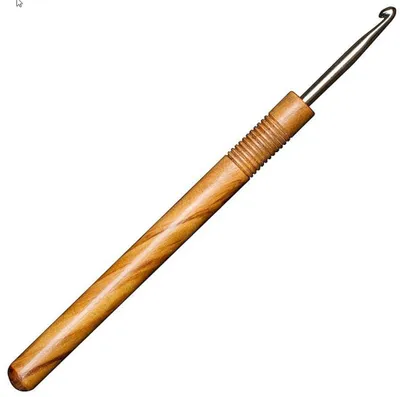 Produktbild von addi Nature Olivenholz Häkelnadel : 3,00mm Durchmesser: 3,00mm