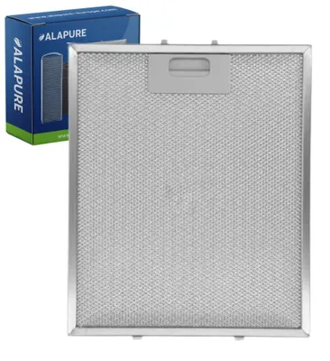 Productafbeelding van Alapure metalen filter, geschikt voor Amica 1006926, afmetingen 300x250x8 mm