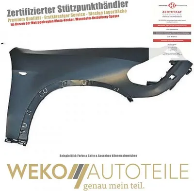 Produktbild von Kotflügel rechts DIEDERICHS 1291206 für BMW