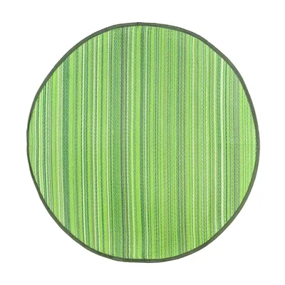 Obrázek produktu pro Venkovní teppich Picknickmatte Rund Modern Ayanna 120cm