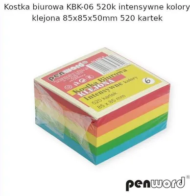 Immagine prodotto di Cubo per ufficio 85x85x50mm 520K