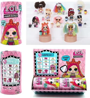 Produktbild von L.O.L. Surprise! #Hairgoals- Makeover Series 2A, Modepuppe, Weiblich, Mädchen, Mehrfarbig