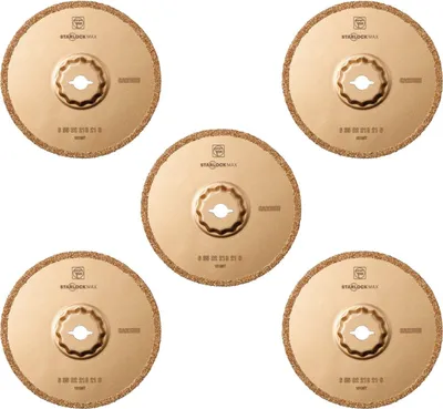 Image de Fein 5x lames de scie en carbure StarlockMax 105 mm - 63502213230