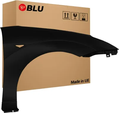 Immagine prodotto di BLU Parafango compatibile con Ford Focus MK1 F8 Destra Schwarz PantherSchwarz | 1998-2004 | Anteriore | Verniciato | Pronto per il montaggio | Zincato