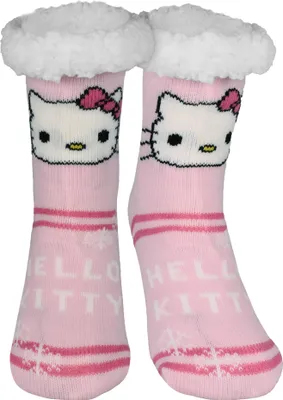 Produktbild von Hello Kitty Hüttensocken - Haussocken für Damen Kuschelsocken Flauschige Wintersocken warme Frauen Socken Rosa 39-42