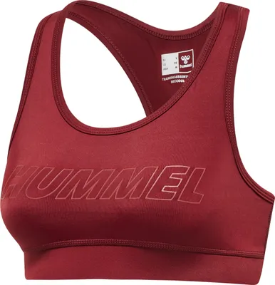 Produktbild von HUMMEL hmlTE TOLA SPORTS BRA, CABERNET, XS