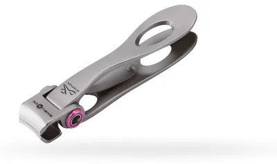 Image de Premax Ringlock coupe-ongles - outil de soin des ongles - 7cm - Acier inoxydable - Rose