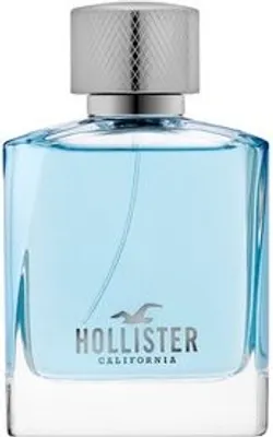 A bottle of Hollister Wave For Him Eau de Toilette for Men.